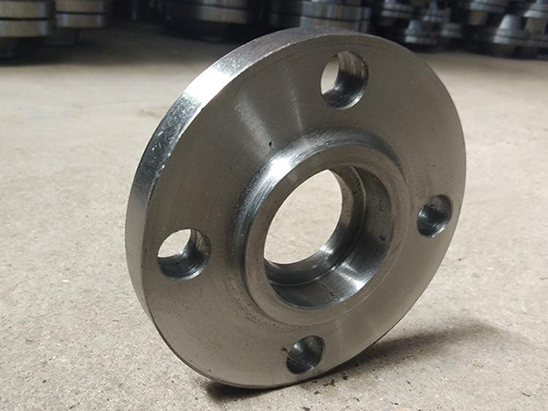 Flat welding flange